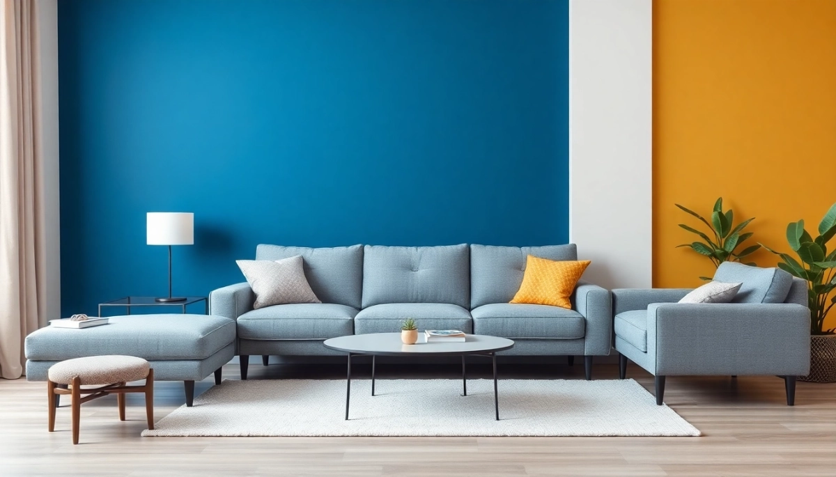 Jaki kolor ścian do szarej kanapy