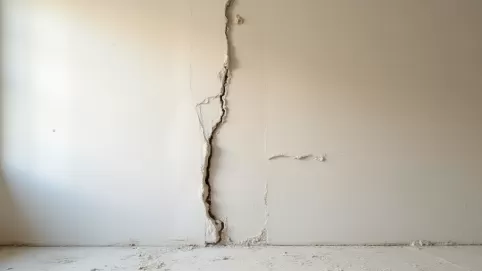 Czym wypełnić duże ubytki w ścianie wewnętrznej