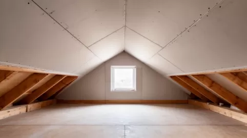 Najtańsze wykończenie poddasza