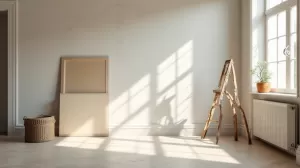 wykończenie wnętrz jak malować ściany dekoracje ścienne