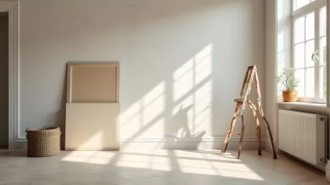 wykończenie wnętrz jak malować ściany dekoracje ścienne